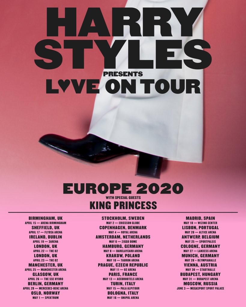 europa tour harry styles
