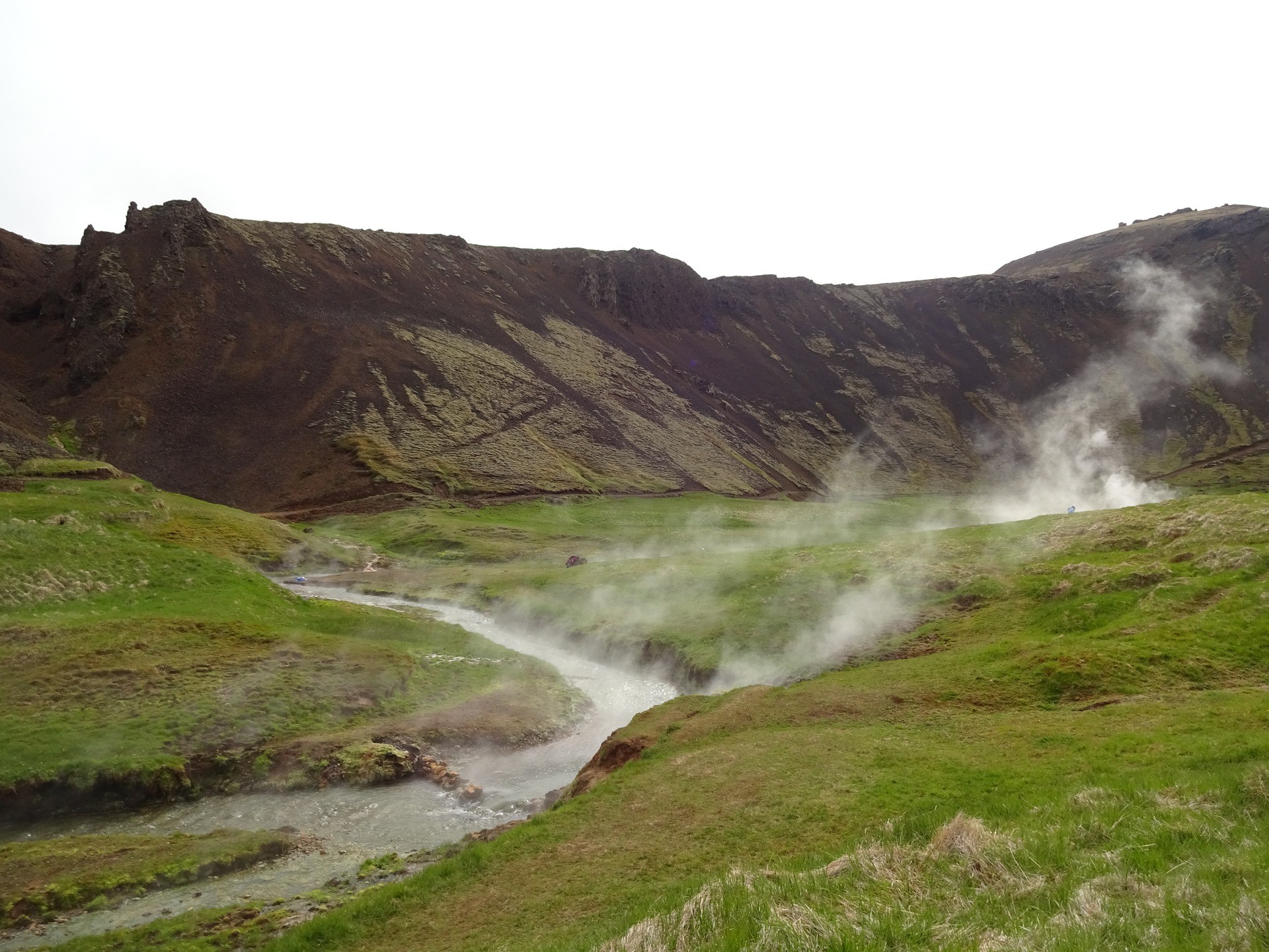 Reykjadalur Steam Valley and Hot Spring River Sightseeings Reykjavik