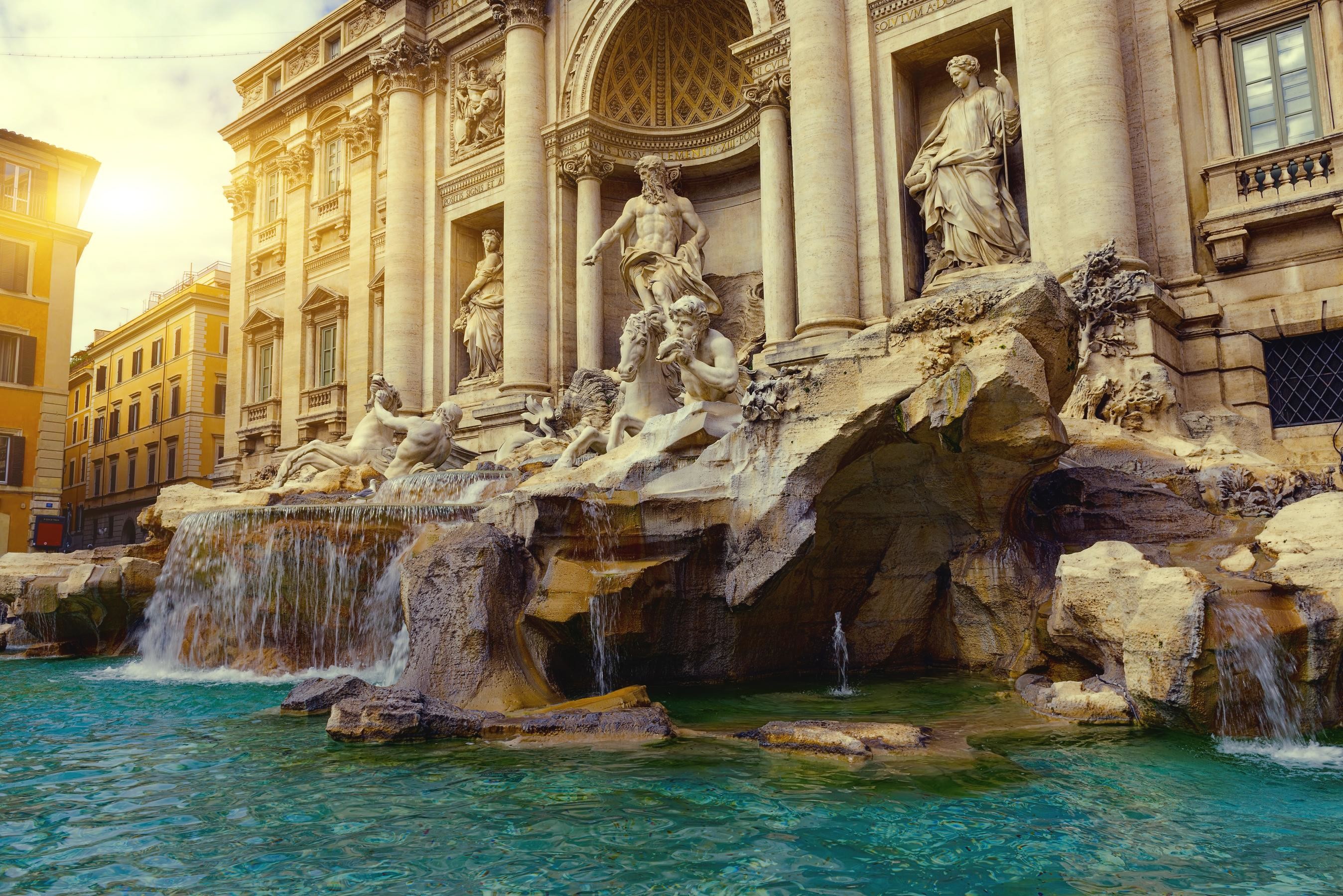 Trevi Fountain Sightseeing Rome