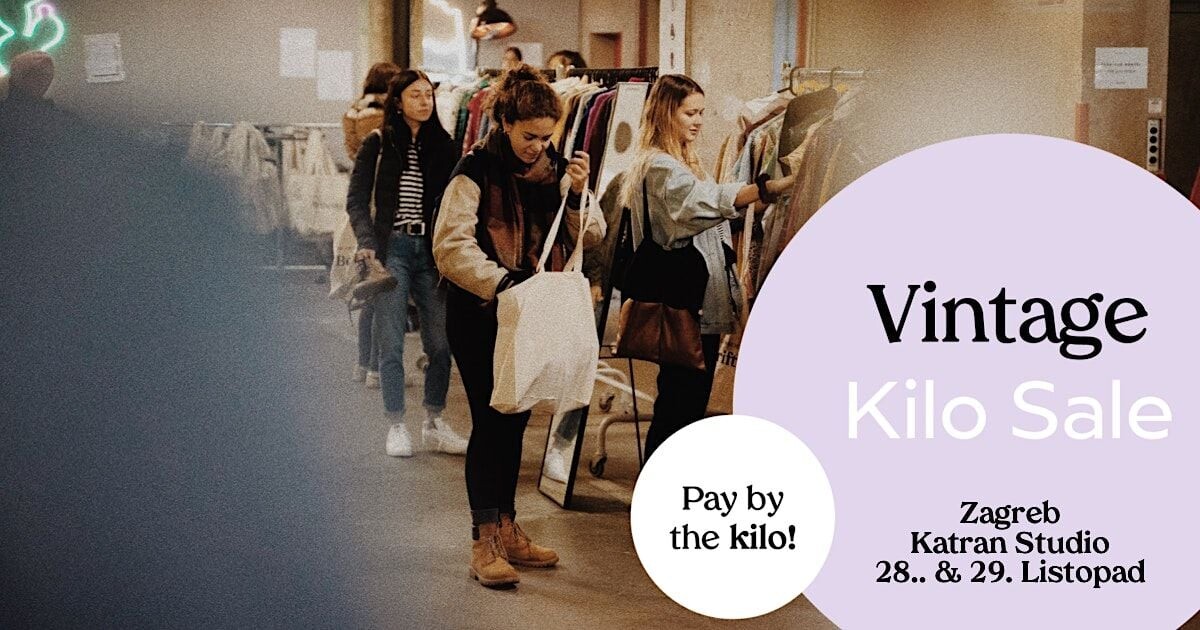 Vintage Kilo Sale Zagreb