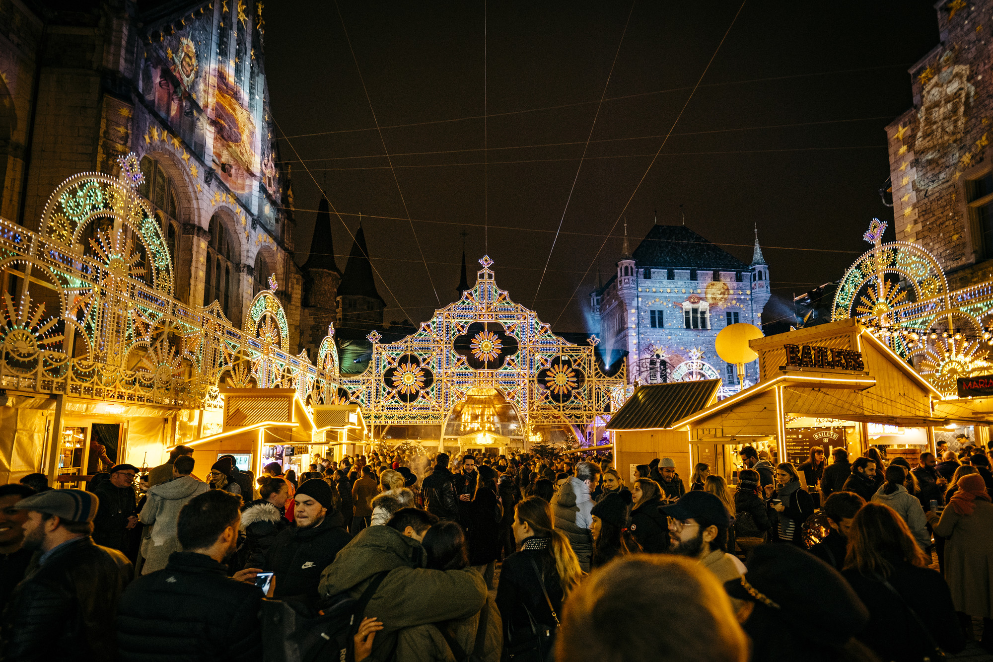 Illuminarium Light Festival Christmas In Zurich Zurich