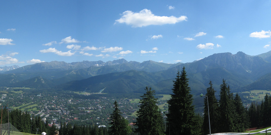 The view from Gubałówka.