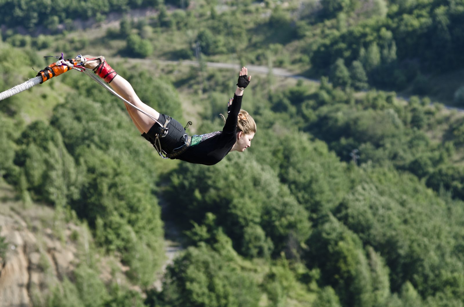 Bungee Jumping from Crane during Sofia Extreme Sports Festival Stock Photo  - Image of festival, bulgaria: 173356722