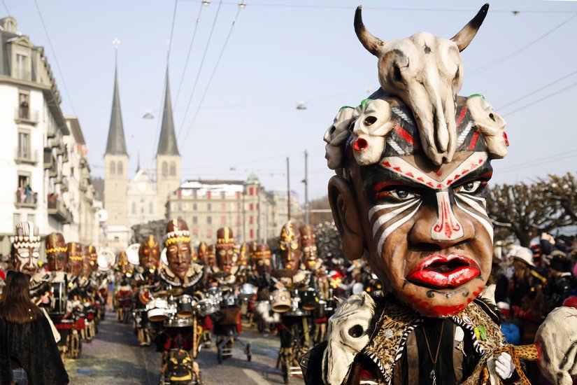 Fasnacht Parades  Glamping in Switzerland