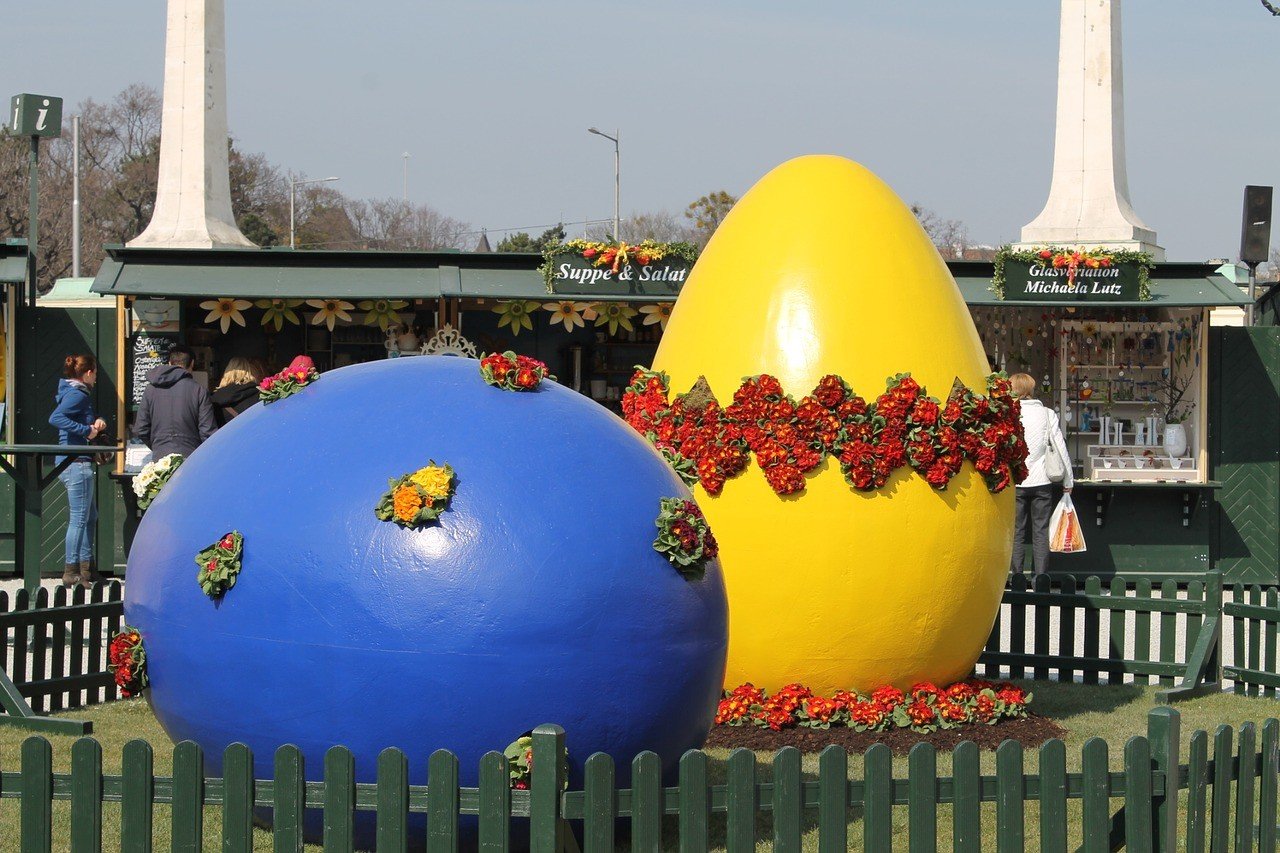 Easter in Vienna - Eggs © © Werner100359 / WikiMedia