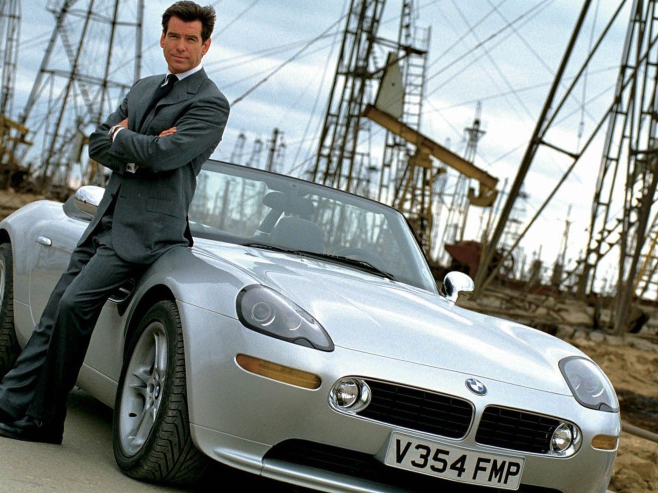 James Bond in Baku Oil Fields, Pierce Brosnan in The World is Not Enough