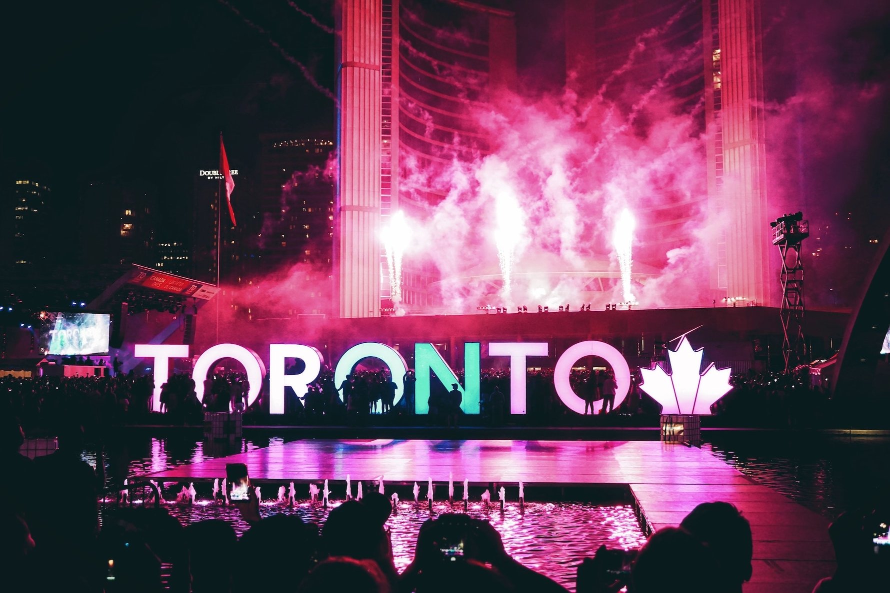 Top 10 Nightlife Activities to do in Toronto - Toronto sign © pexels-maarten-van-den-heuvel