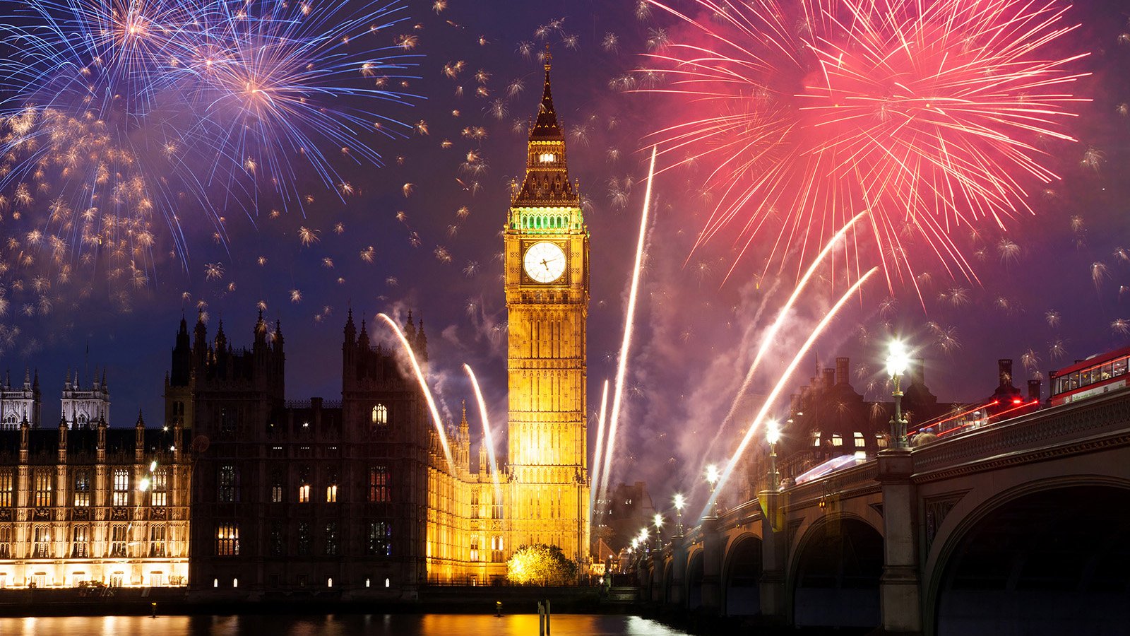 how to celebrate new year in london