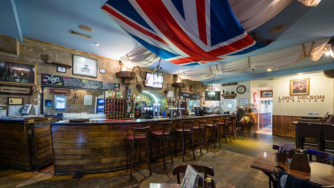 Best Pubs in Gibraltar - Lord Nelson Pub