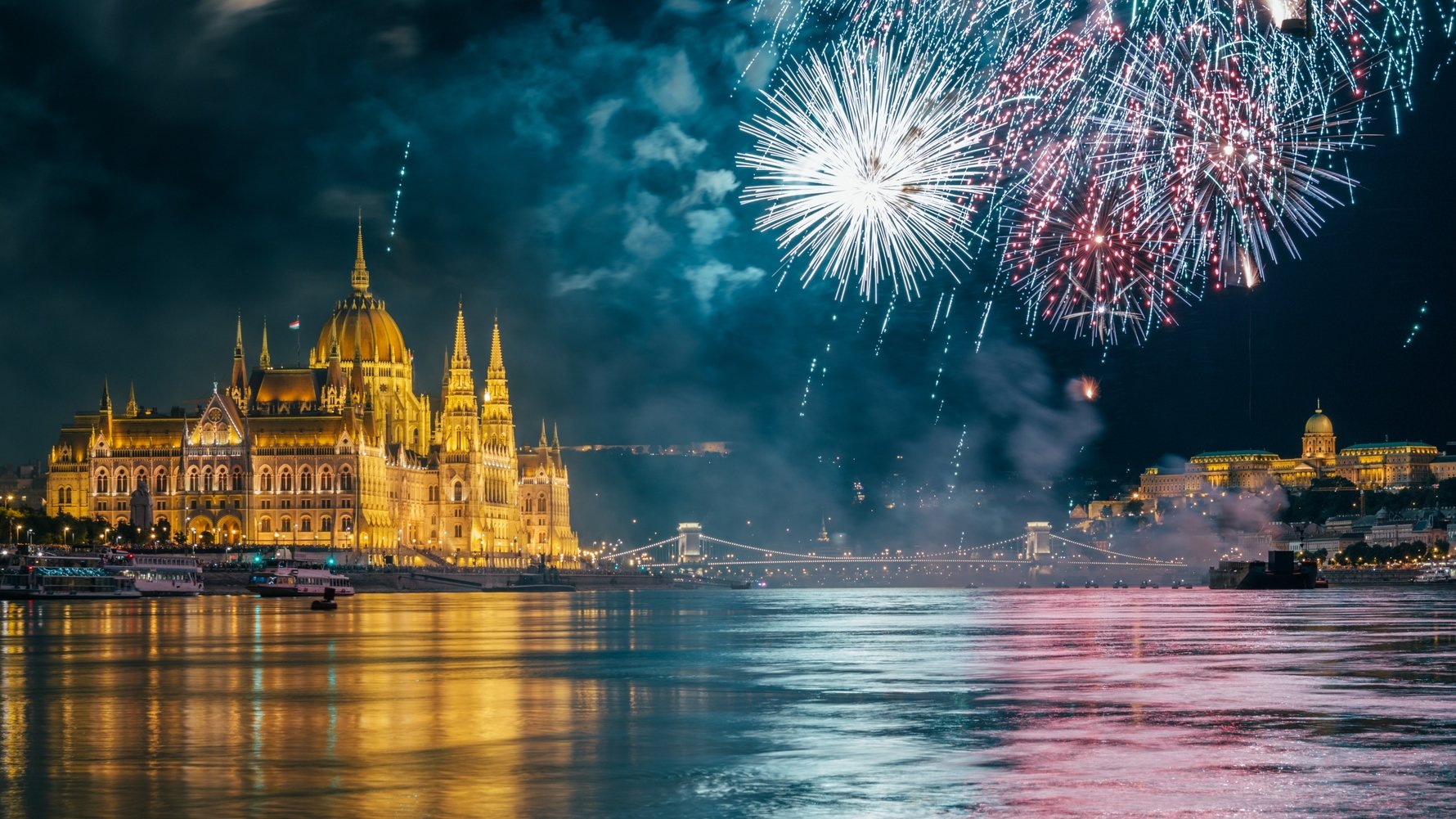 Budapest (Hungary) New Year's Eve Fireworks Live Streaming: Experience Danube River NYE Spectacular in Real Time!