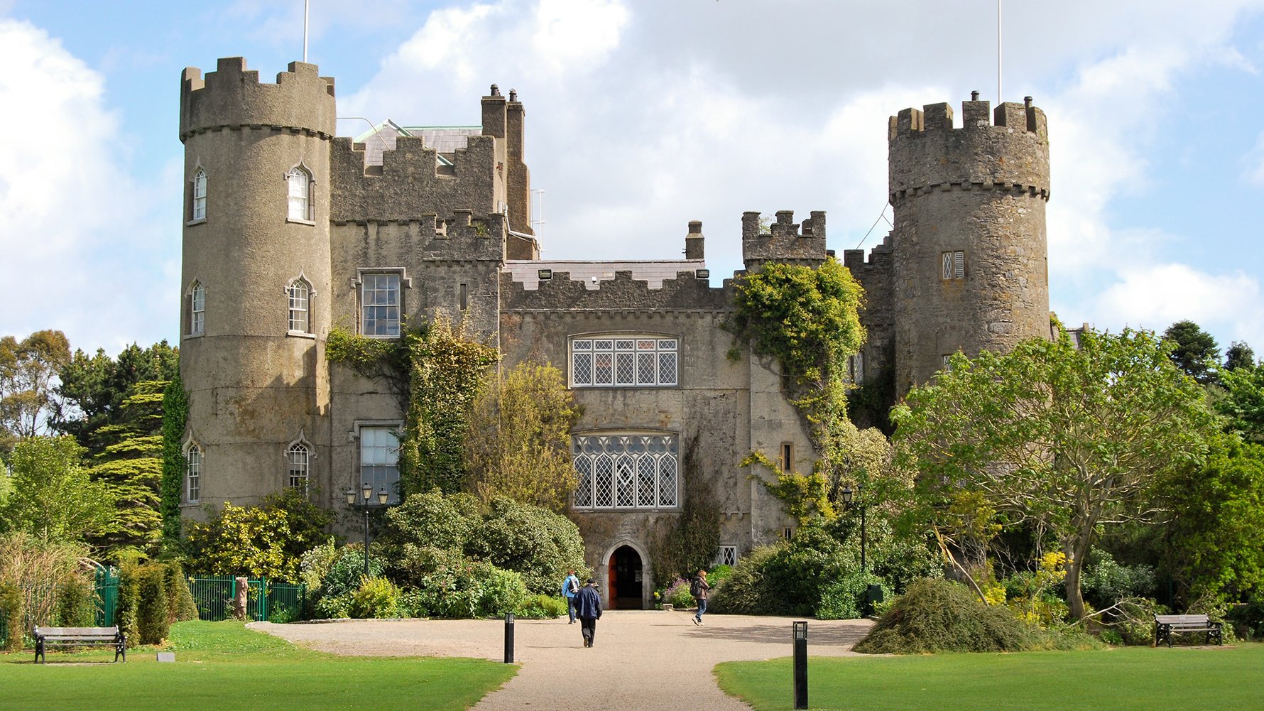 © neuartelena Shutterstock.com  the malahide castle near dublin, ireland