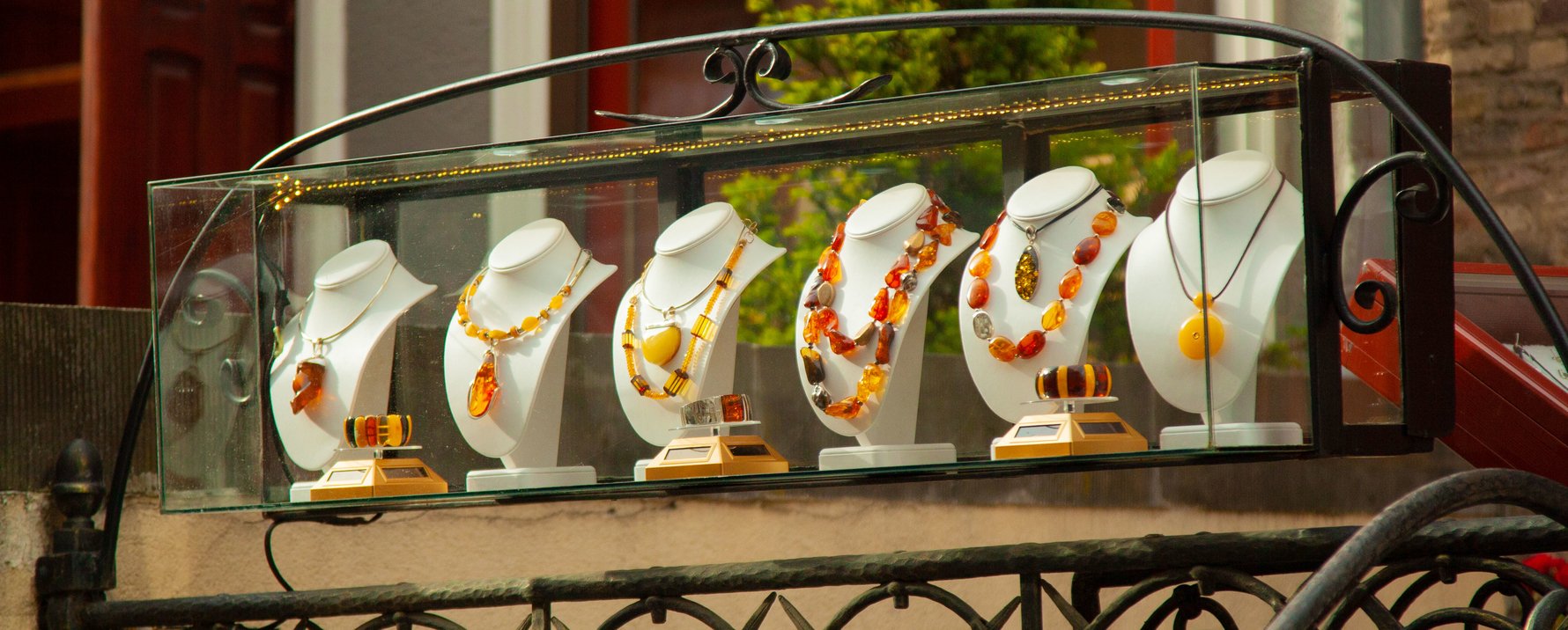Amber Necklaces on Mariacka