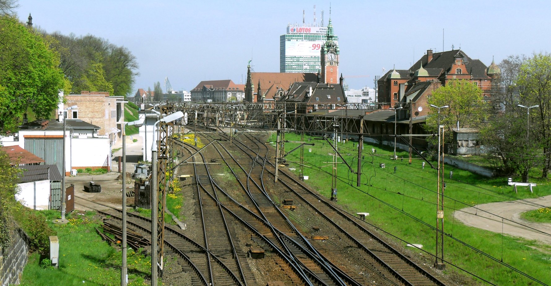 Gdańsk Główny Train Tracks