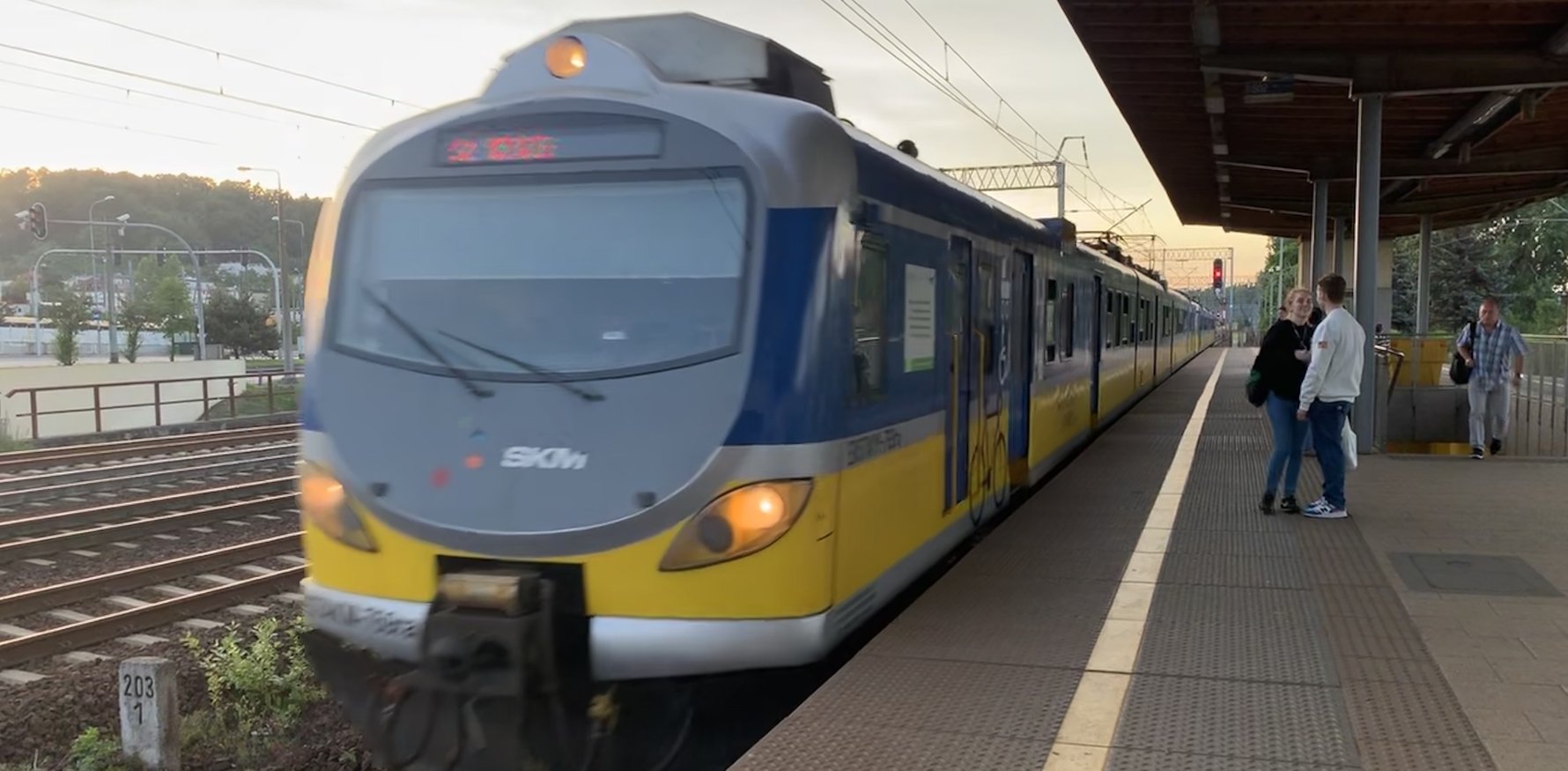 SKM Commuter Train, Gdańsk