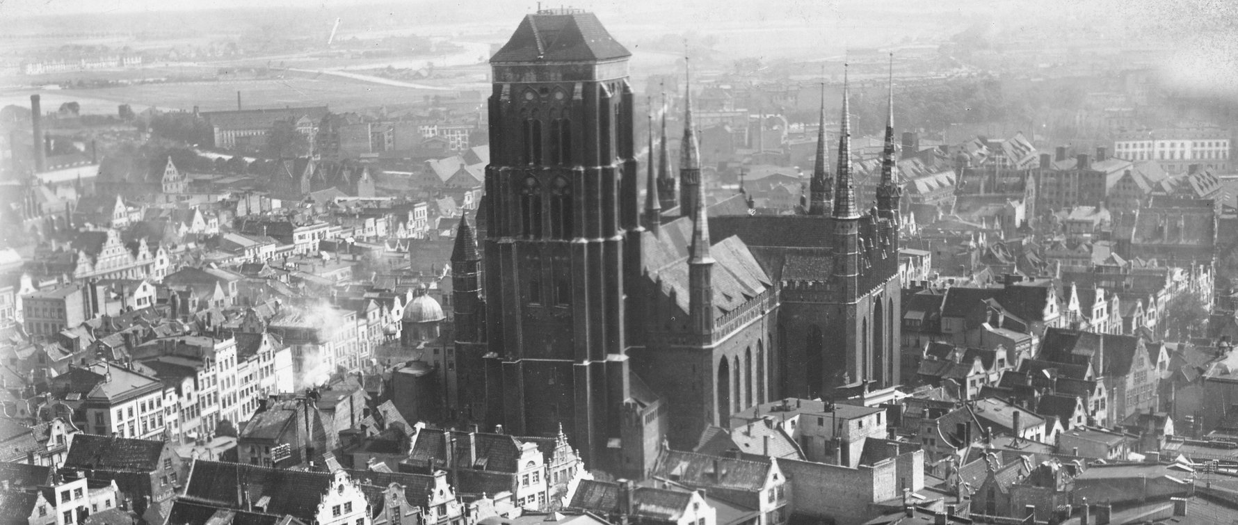 Marienkirche in Danzig (St. Mary's Church, Gdańsk), 1920