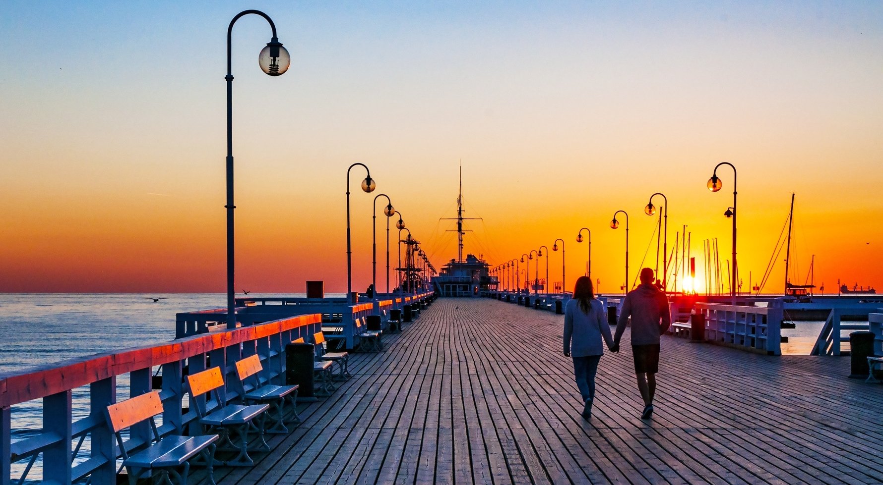 Sopot Pier at Dawn. Photo by Kilhan