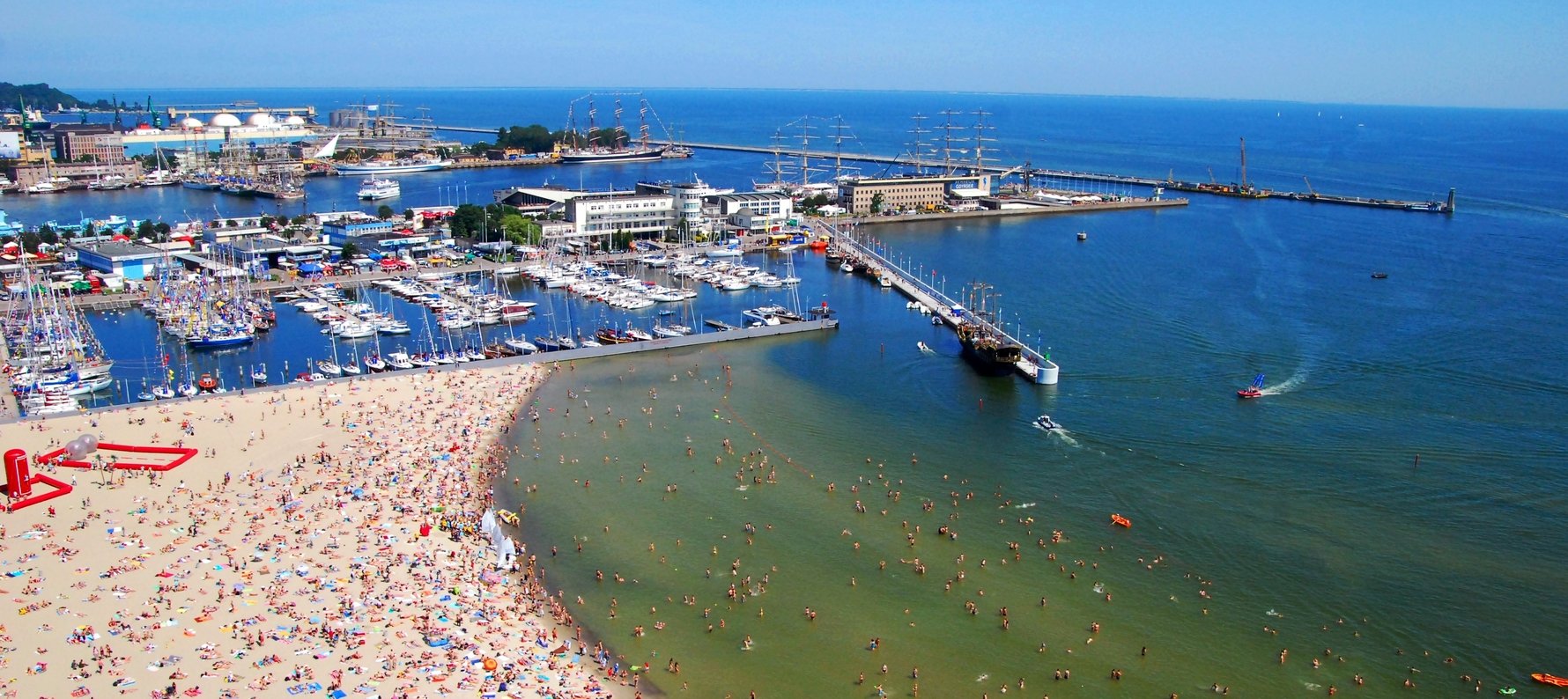 Gdynia Summer Aerial View. Photo by Krzysztof Romański / Courtesy of Gdynia City Council  ​