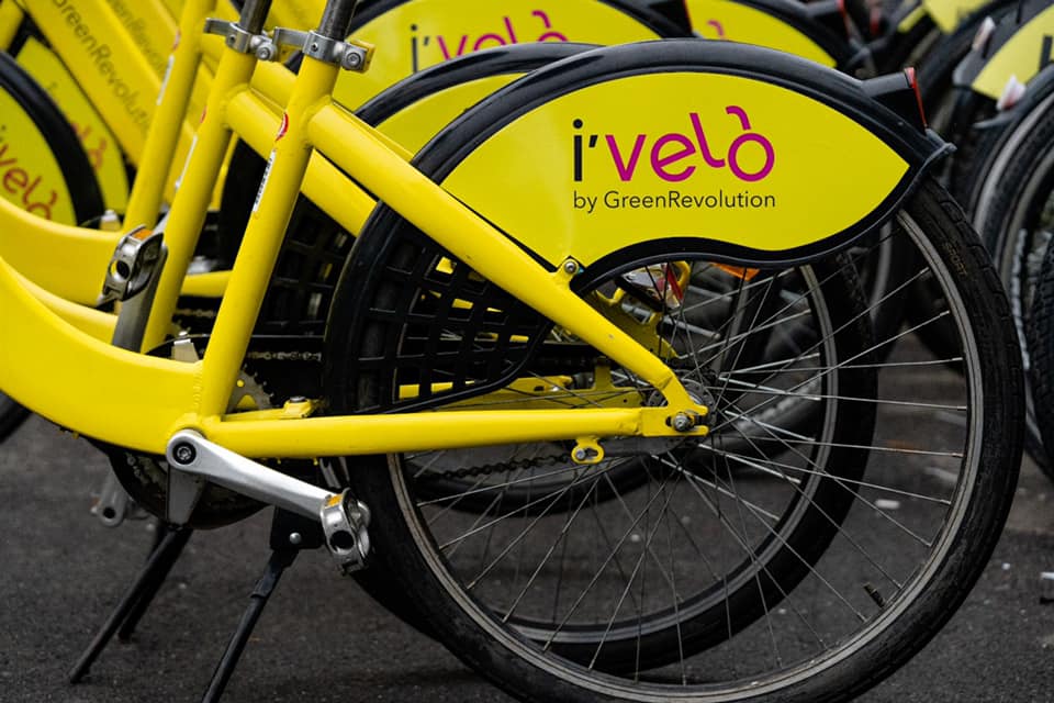 bucharest with kids - ivelo bike share system
