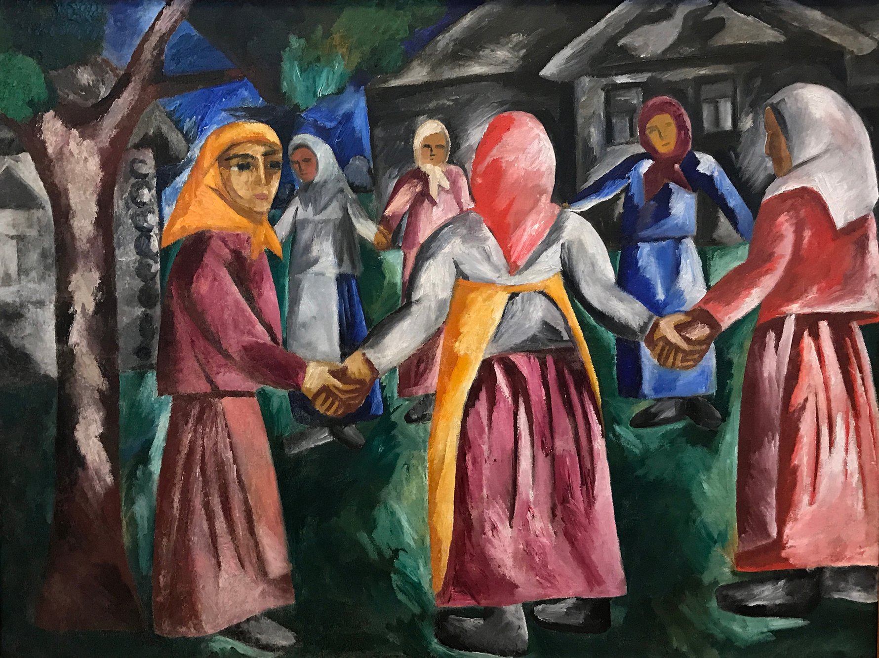 Russian Art - Natalia Goncharova, Untitled 1910