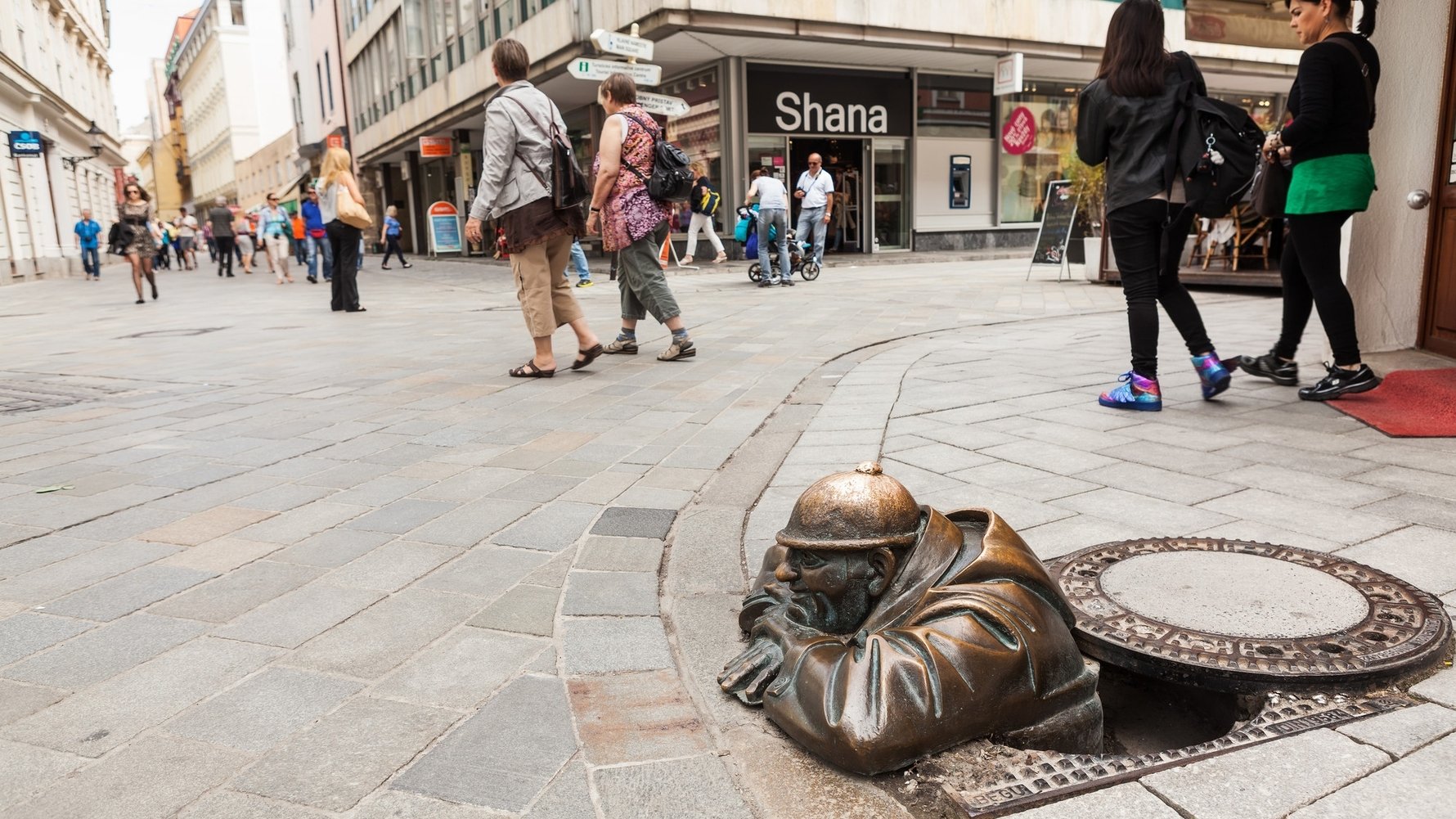 The Wacky Statues Of Bratislava