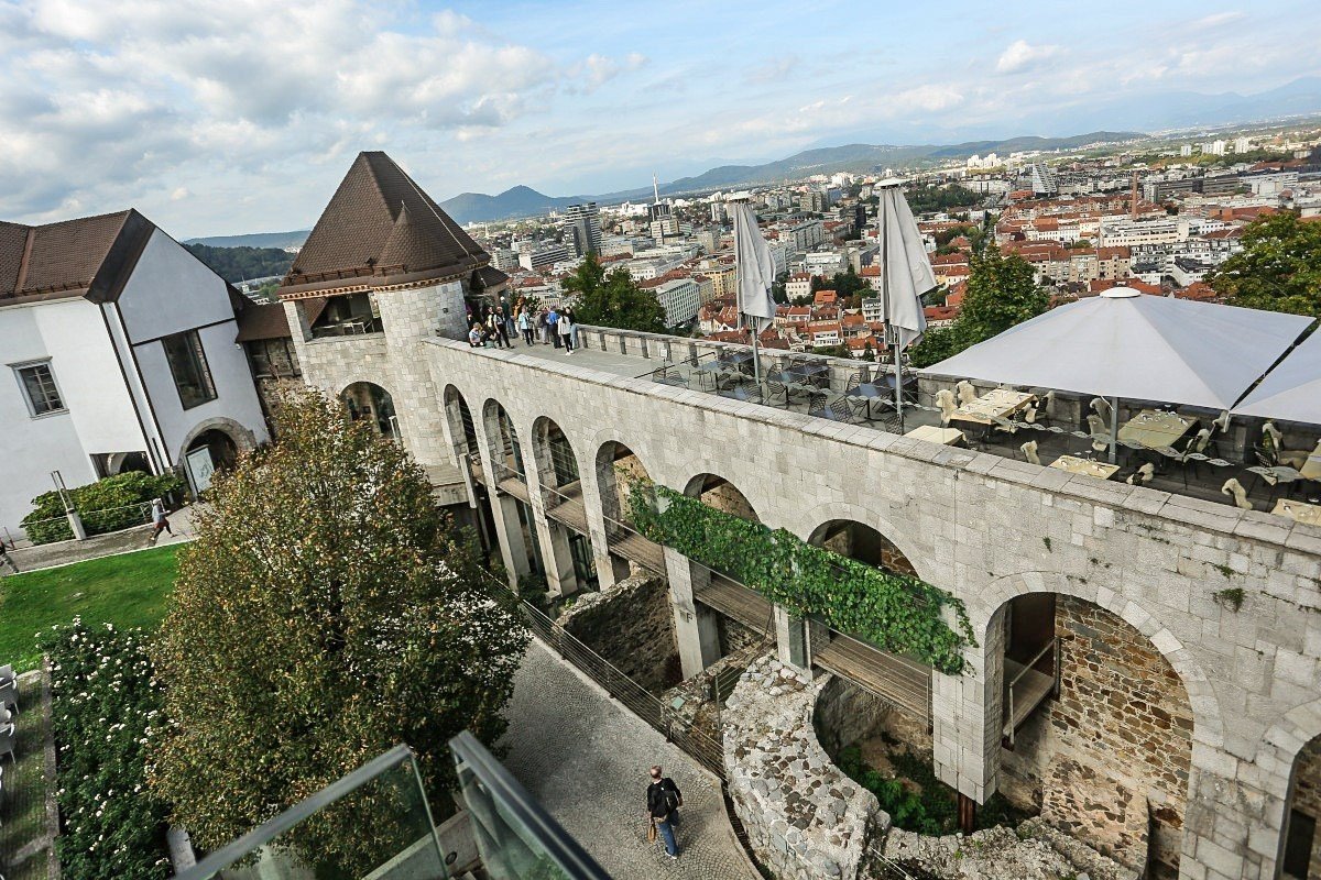Razgledna ploščad / Foto: Ljubljanski Grad