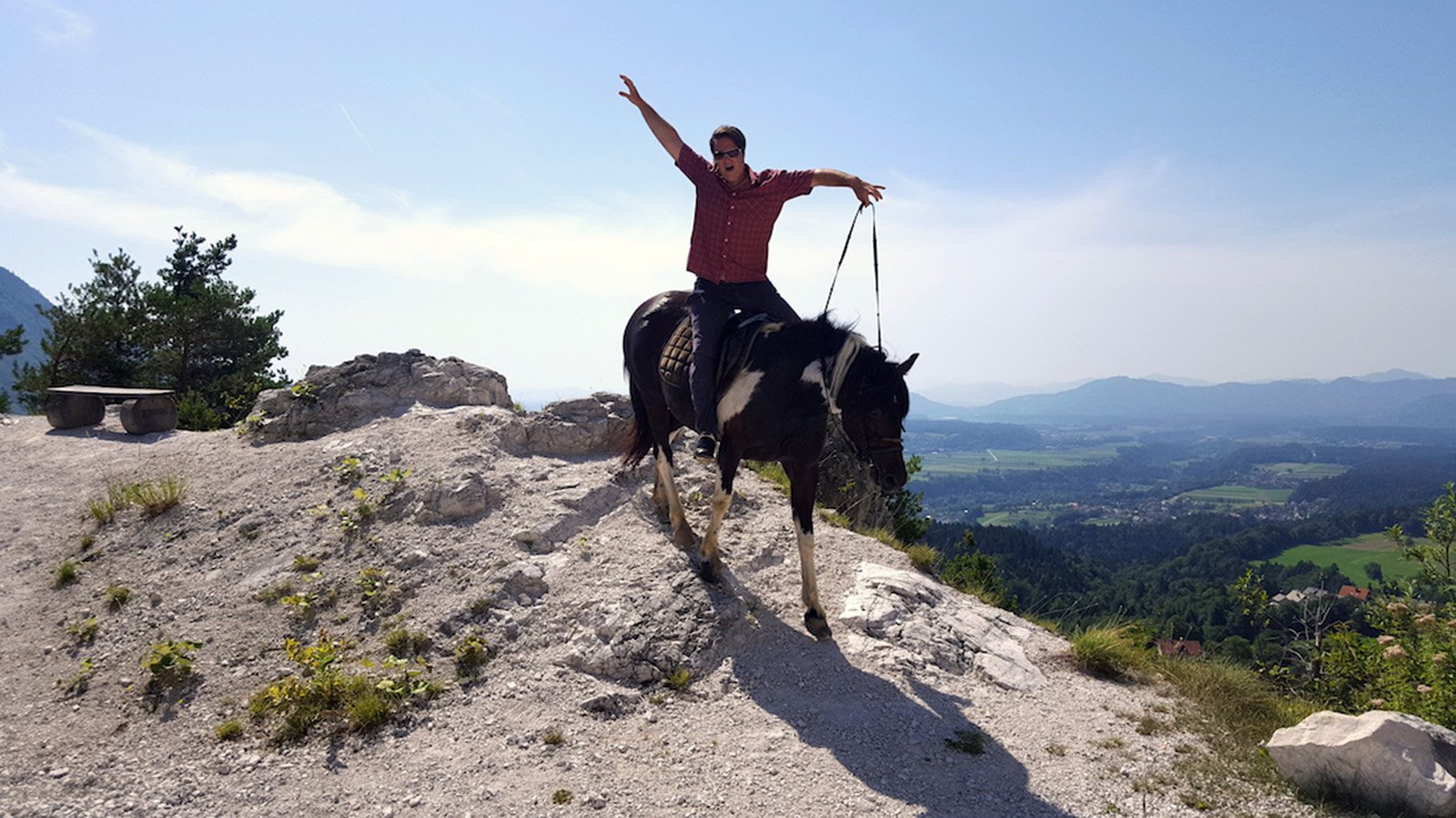 Getting from Ljubljana to Bled by Horse © www.sloveniahorseriding.com