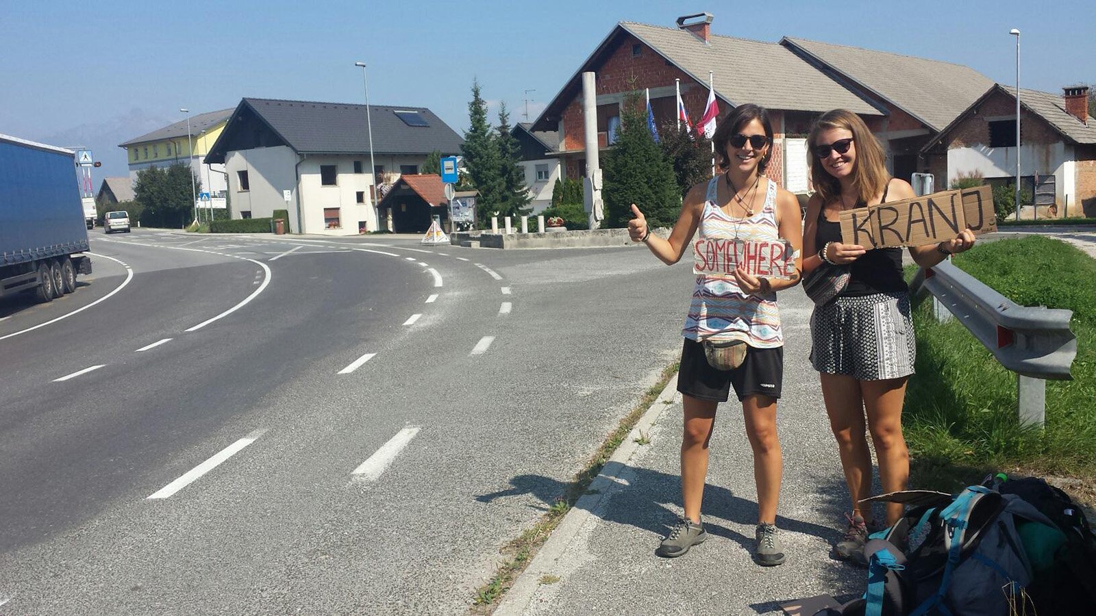 Hitchhiking from Ljubljana to Bled © CC Mravlja Matjaz.jpg