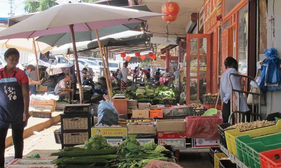 Get fresh fruit and veggies at Cyrildene's Chinatown.