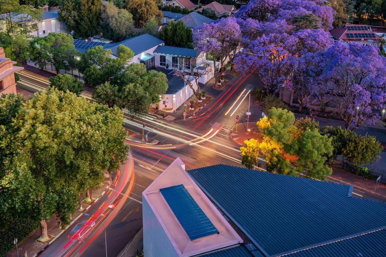 Rosebank at night. Photo: Alexius van der Westhuizen. 