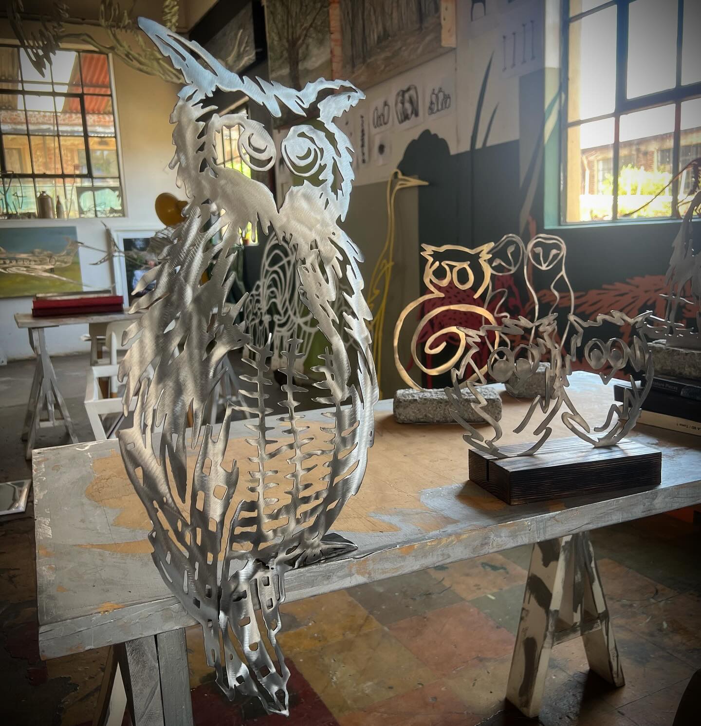 You've spotted them at The Wilds, now see where James Delaney's whimsical creatures have their origin at his Victoria Yards studio.