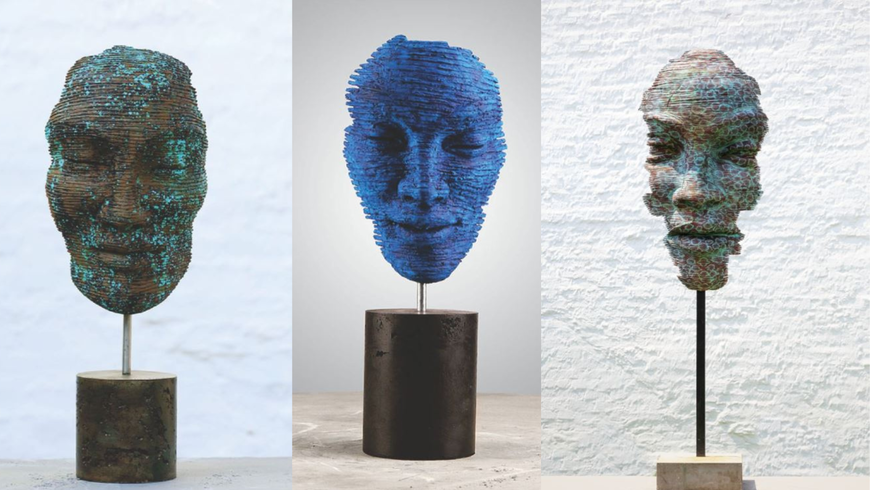 Anton Smit's sculptural works