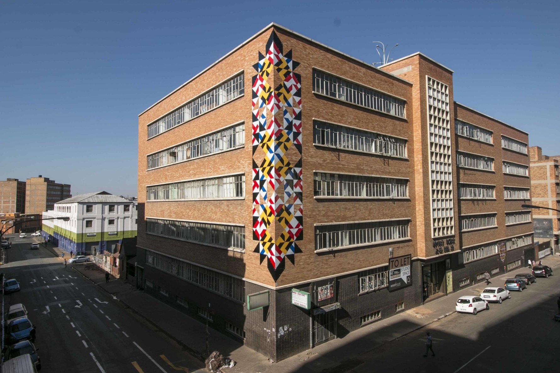 August House by R1Art - who distinctive artwork marks out the building