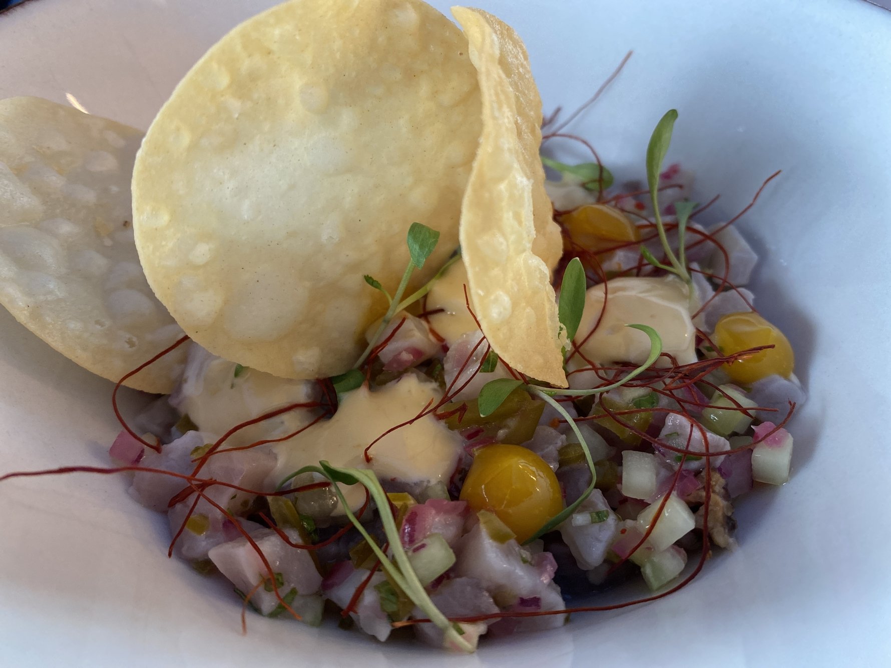 Hallmark Rooftop ceviche