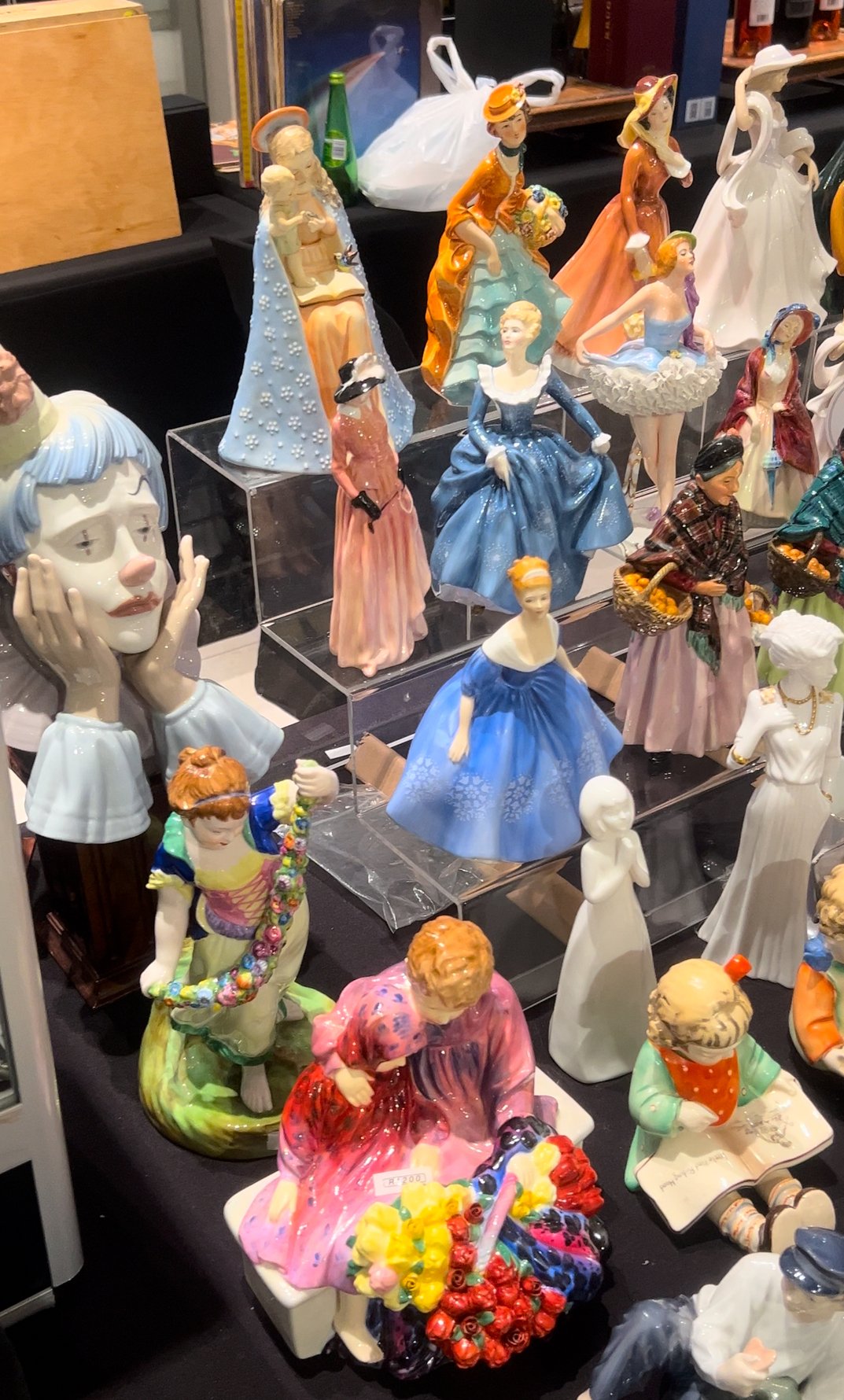 A wide range of Porcelain ornaments on offer