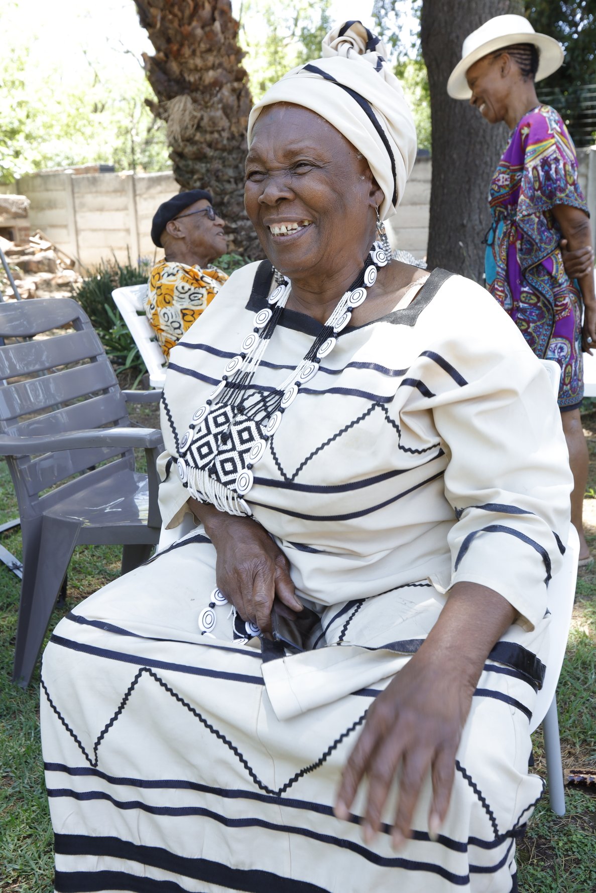 Up close and personal with Mmakgabo Helen Sebidi. Photo: UJ Art Gallery.