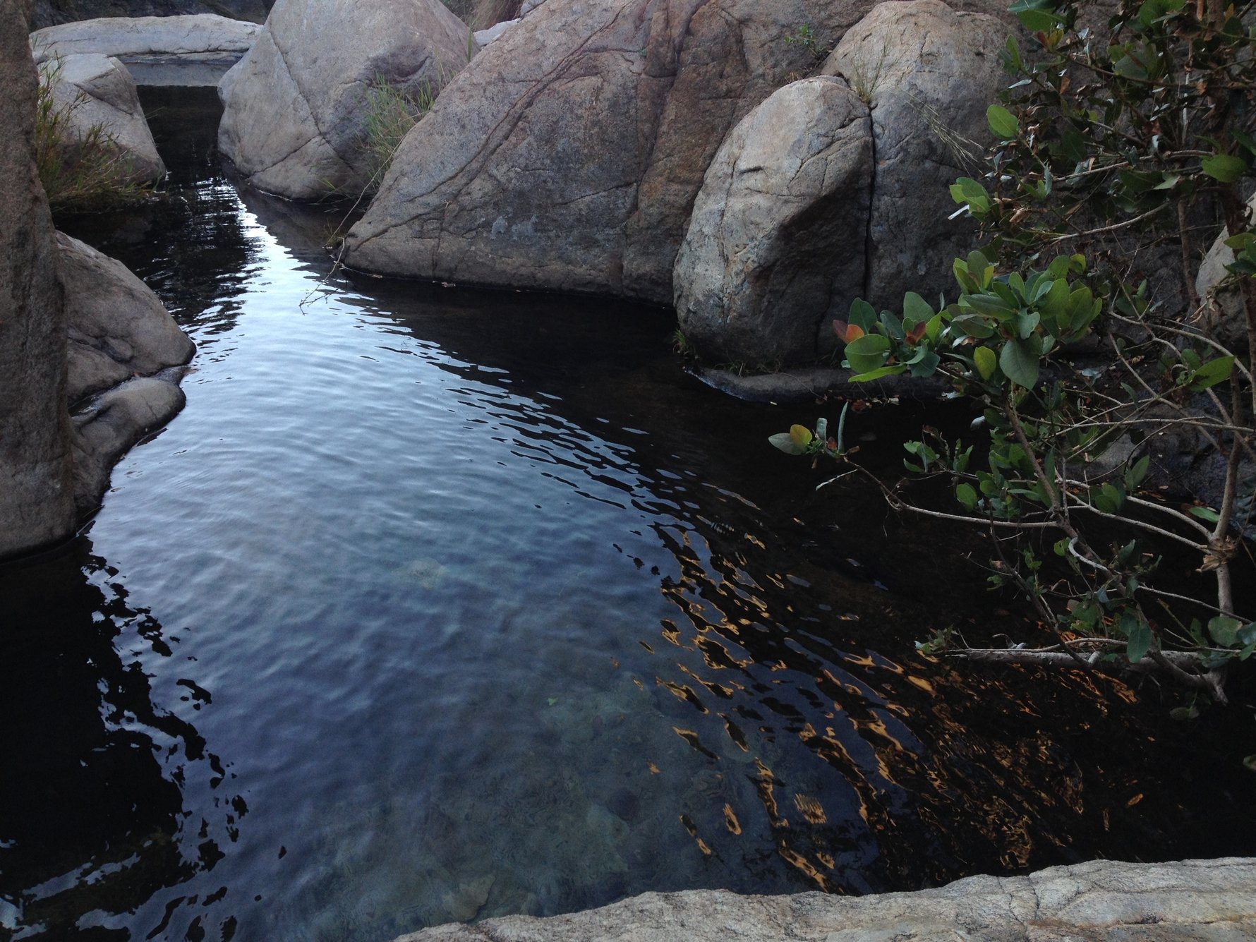 A dip in the crystal clear pools at Mountain Sanctuary Park. Photo: Johannesburg In Your Pocket.