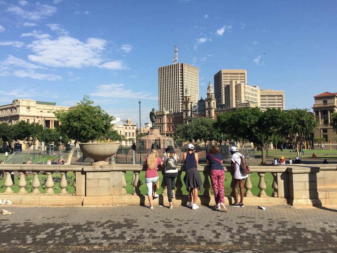 Looking out over Pretoria's Church Square. Photo: 012 Central.