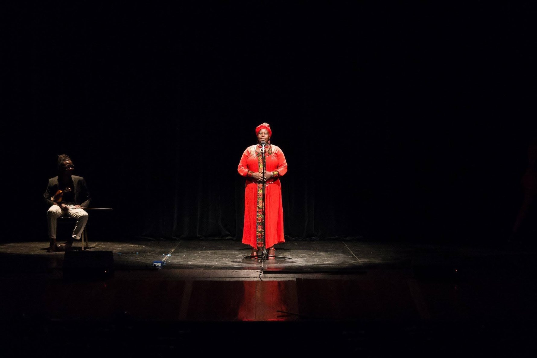 Storytelling at The Moth's inaugural Joburg Mainstage event in 2016. Photo: Supplied.