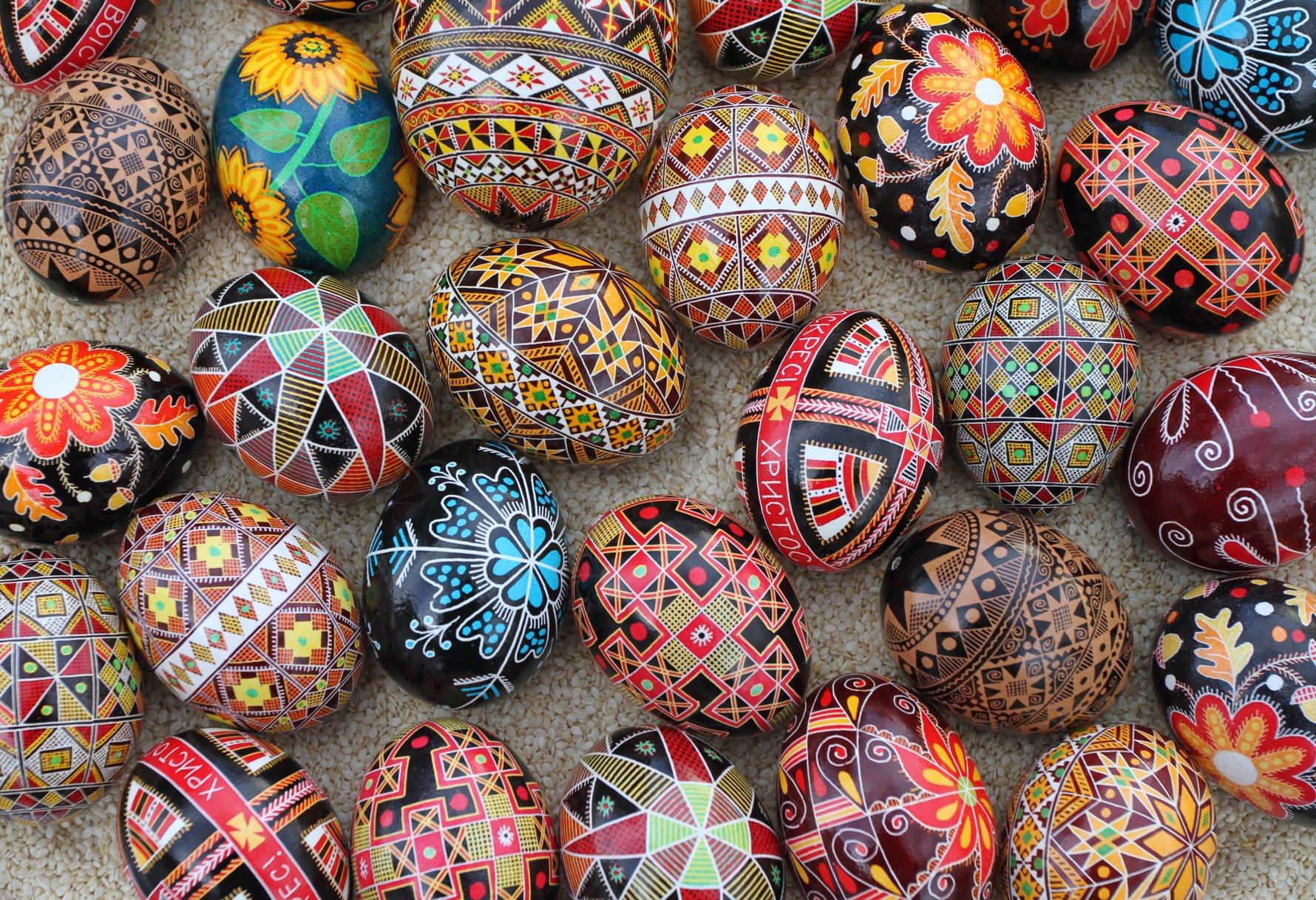 Pysanky, Orthodox Easter Eggs © Luba Petrusha / CC